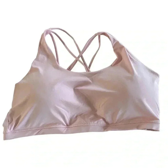 Cotton On Pink Curve Active Strappy Sports Crop Plus Size 24 Athleisure Gym - Picture 2 of 7